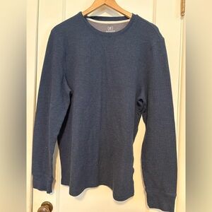 George Blue Long Sleeve Men's Shirt